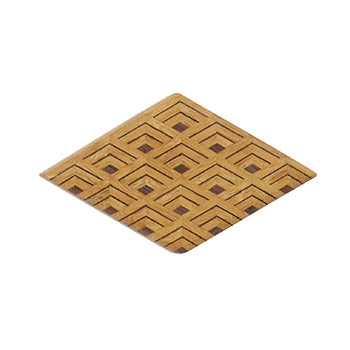 Tsuyuki Woodworks Goko Box – Seigaiha Pattern (Yosegi Marquetry), Japan