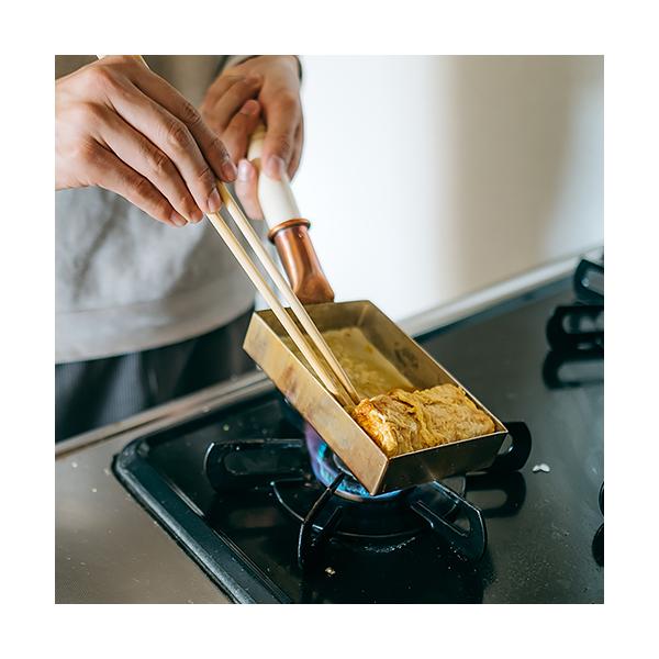 Nakamura Douki Copper Tamagoyaki Pan – 15cm Square, Japan