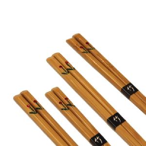 Ouchi Kogei Floral Inlay Chopsticks /L– Oita, Japan