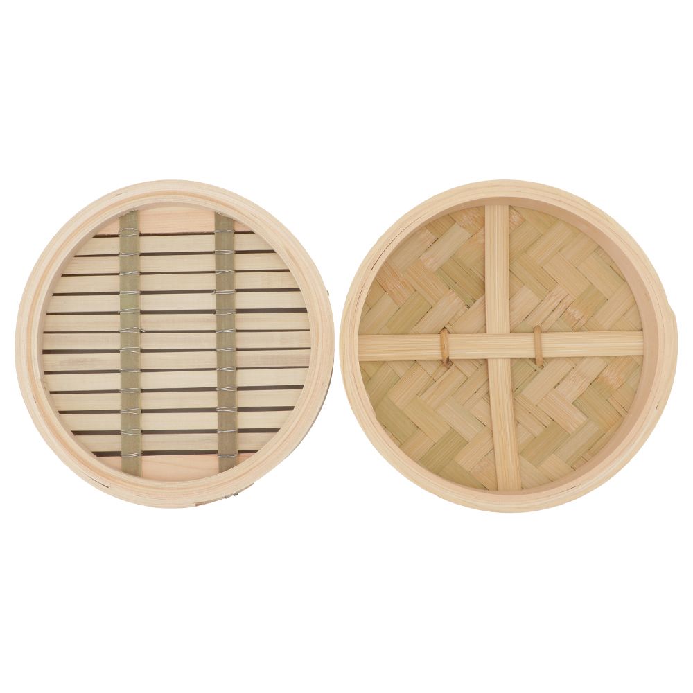 Yamaichi Hinoki Bamboo Steamer with Lid – 21cm, Kiso Nagano, Japan