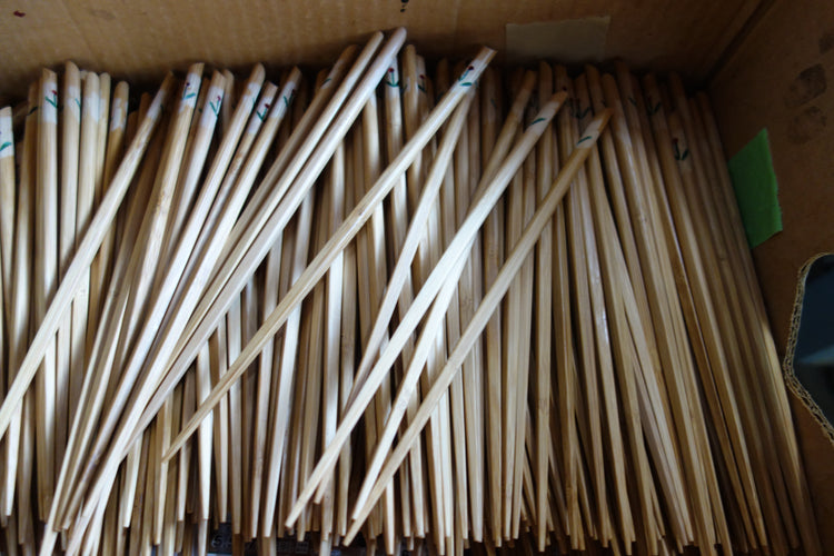 Bamboo chopsticks and saibashi from Oita prefecture