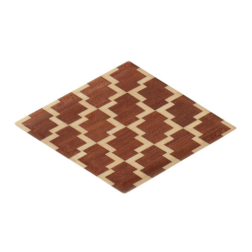Load image into Gallery viewer, Hakone Wood Mosaic Work Small Container / Matsukawabishi / Gosu / 4 Colors

