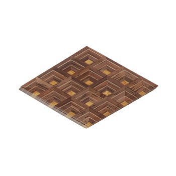 Tsuyuki Woodworks Goko Box – Seigaiha Pattern (Yosegi Marquetry), Japan