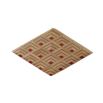 Tsuyuki Woodworks Goko Box – Seigaiha Pattern (Yosegi Marquetry), Japan