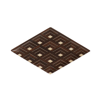 Tsuyuki Woodworks Goko Box – Seigaiha Pattern (Yosegi Marquetry), Japan