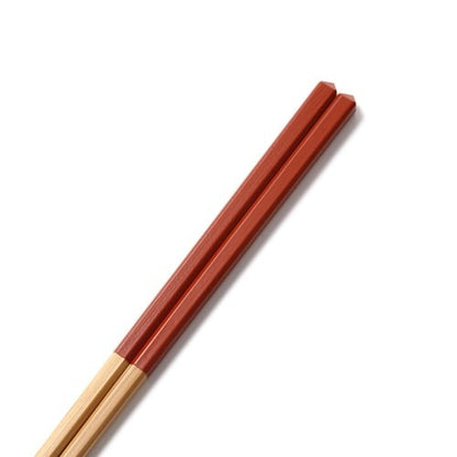 Ouchi Kogei Diamond-Cut Two-Tone Chopsticks, Oita Japan