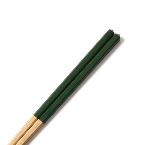 Ouchi Kogei Diamond-Cut Two-Tone Chopsticks, Oita Japan