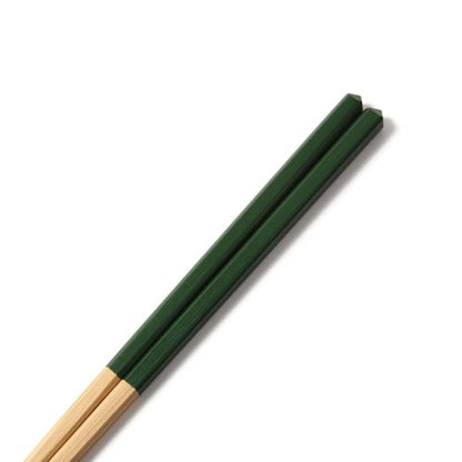 Ouchi Kogei Diamond-Cut Two-Tone Chopsticks, Oita Japan