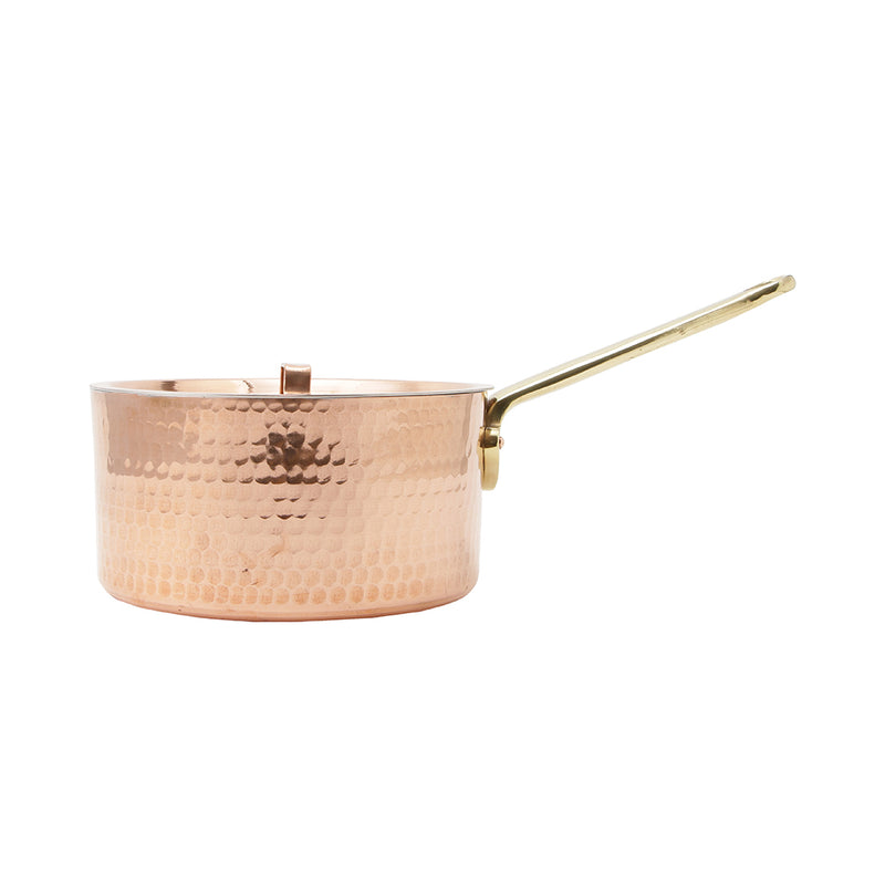 Load image into Gallery viewer, 【Nakamura Douki】Copper single handle pot/ 21cm
