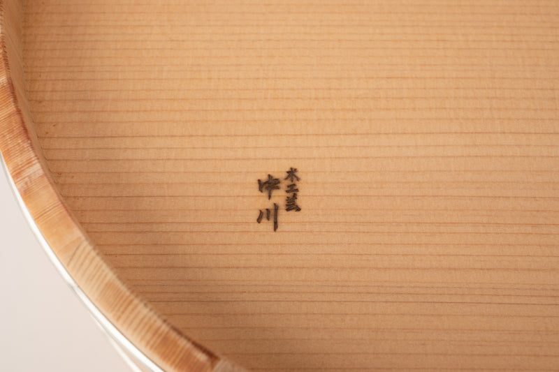 Load image into Gallery viewer, 【Nakagawa Mokkougei】 Ohitsu/ Wooden rice container/ L size (4 go of rice)
