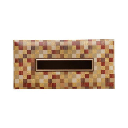 Tsuyuki Woodworks Tissue Box – Yosegi Marquetry, Japan