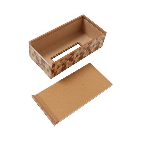 Tsuyuki Woodworks Tissue Box – Yosegi Marquetry, Japan