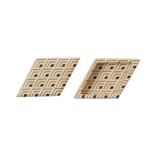 Load image into Gallery viewer, Hakone Wood Mosaic Work Small Container / Seigaiha / Gosu / 6 Colors
