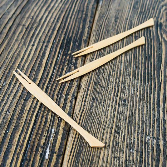 Bamboo Food Pick / 12.5cm / Kai Nobuo Kouou