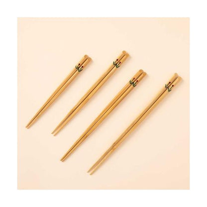 Ouchi Kogei Children's Chopsticks with Floral Design, Oita Japan