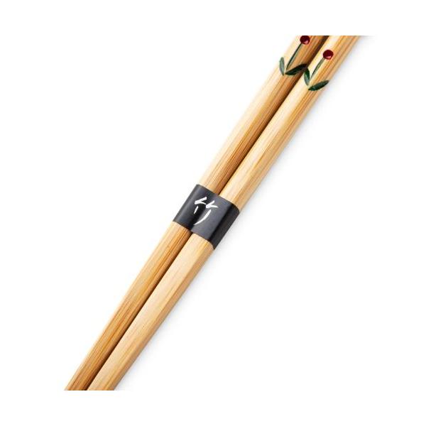 Ouchi Kogei Children's Chopsticks with Floral Design, Oita Japan