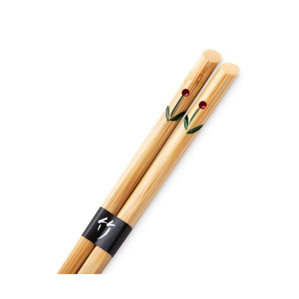 Ouchi Kogei Children's Chopsticks with Floral Design, Oita Japan