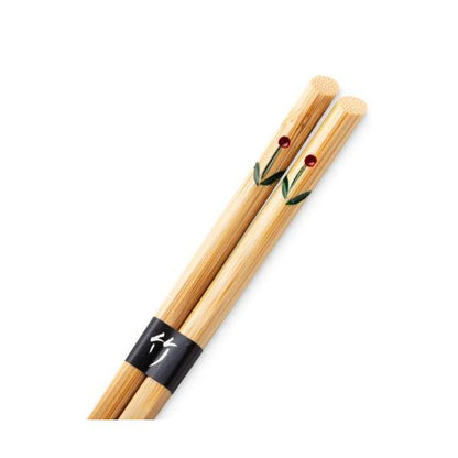 Ouchi Kogei Children's Chopsticks with Floral Design, Oita Japan