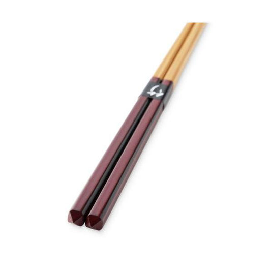 Ouchi Kougei/ Diamond Cut Poliched Chopsticks Set of Two