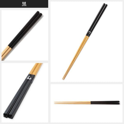 Ouchi Kogei Diamond-Cut Two-Tone Chopsticks, Oita Japan