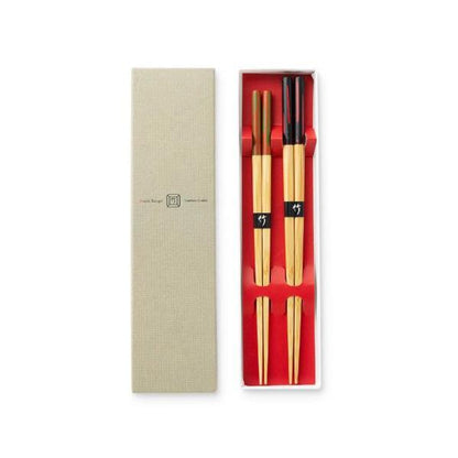 Ouchi Kogei Polished Finish Couple Chopsticks Set – Oita, Japan