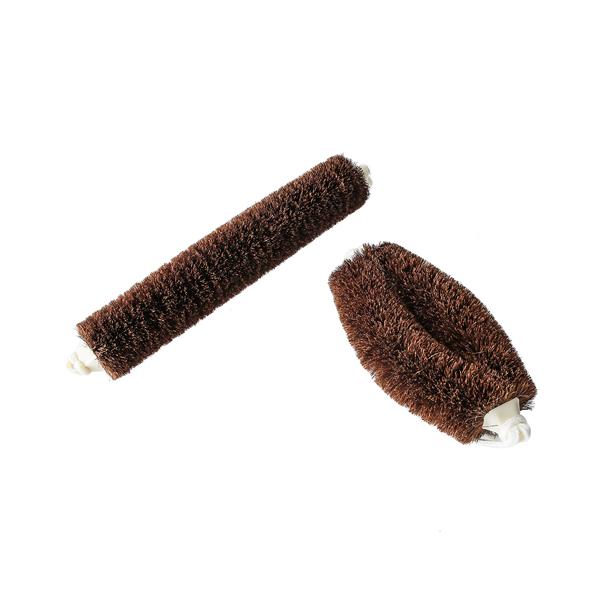 Yamamoto Katsunosuke Shoten “Kaneichi” Shuro Health Tawashi Brush – Large/Thick, Japan