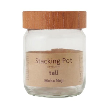 MokuNeji Stacking Pot Tall – 510ml, Ishikawa Japan