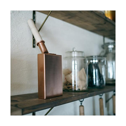 Nakamura Douki Copper Tamagoyaki Pan – 15cm Square, Japan