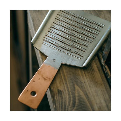 Ooya Seisakusho Copper Grater – Double-Sided No.5 Oroshigane, Handmade in Japan