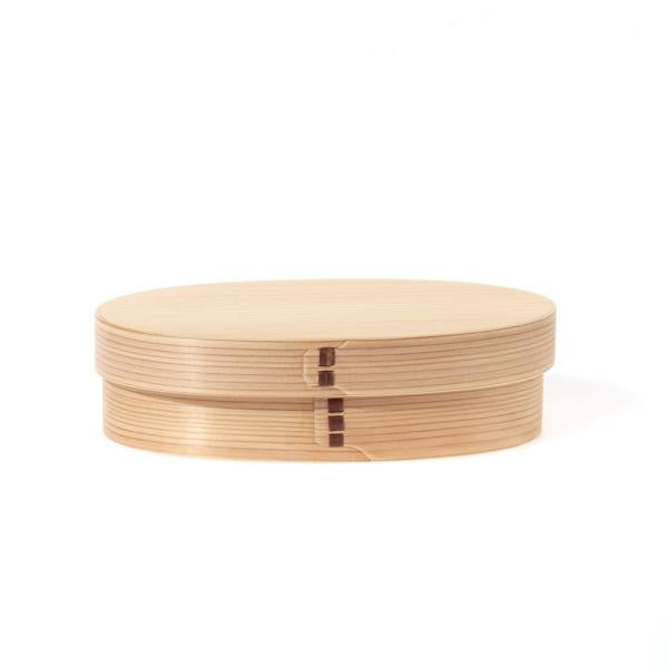 Oval wood lunch box / 580ml