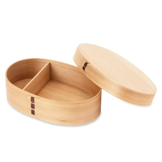 Oval wood lunch box / 490ml