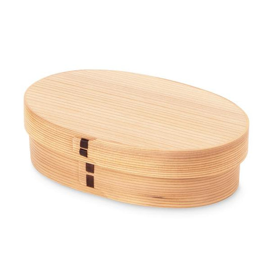 Oval wood lunch box / 490ml