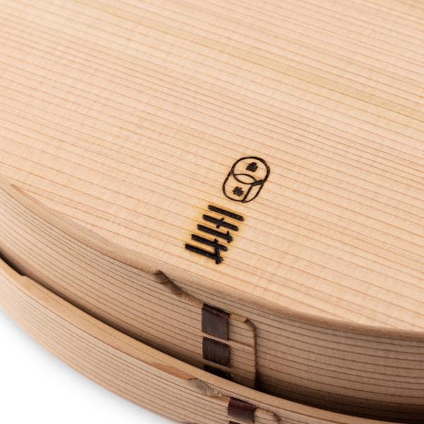 Load image into Gallery viewer, Oval wood lunch box
