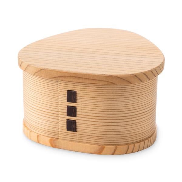 Load image into Gallery viewer, Oval Wood Lunch Box / Rice ball box
