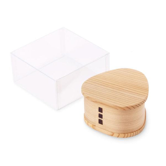 Oval Wood Lunch Box / Rice ball box