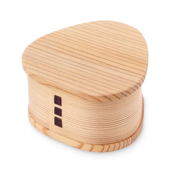 Oval Wood Lunch Box / Rice ball box