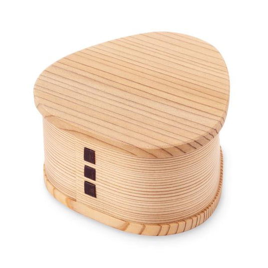 Oval Wood Lunch Box / Rice ball box