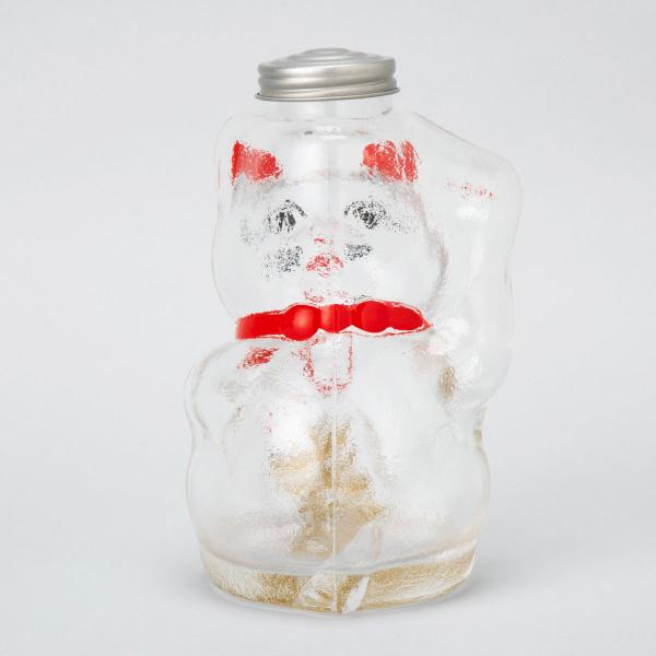 Hirota Glass Maneki Neko Candy Jar – Small, Tokyo Japan