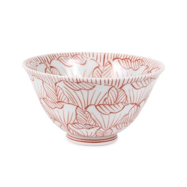 Souta Kiln Hime Rice Bowl – Large & Small, Petal Pattern, Saga Japan
