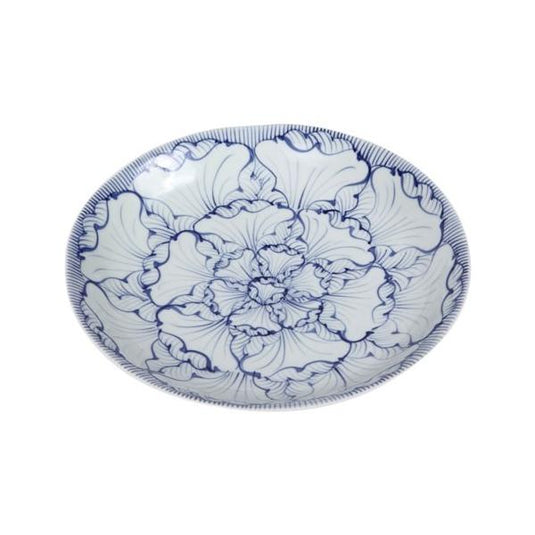Round Plate / 25.5cm / Floral Petal