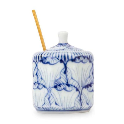 Souta Kiln Condiment Container with Bamboo Scoop – Set, Saga Japan