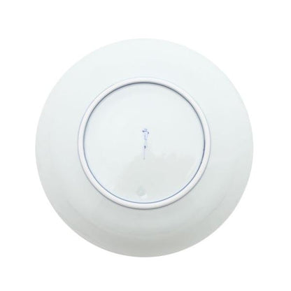 Souta Kiln Sometsuke 10-Inch Deep Plate – Tako-Karakusa Arabesque, Saga Japan