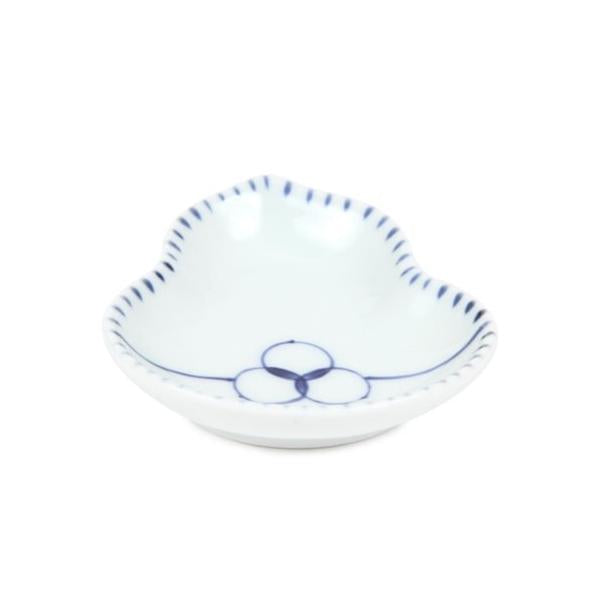 Souta Kiln Sometsuke Gourd-Shaped Hime Small Plate – Enmusubi Knot Design, Saga Japan