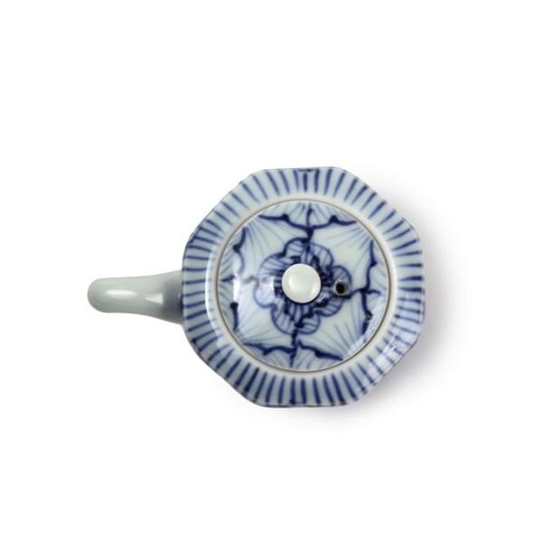 Souta Kiln Sometsuke Mini Sauce Pitcher – Floral Pattern, Saga Japan