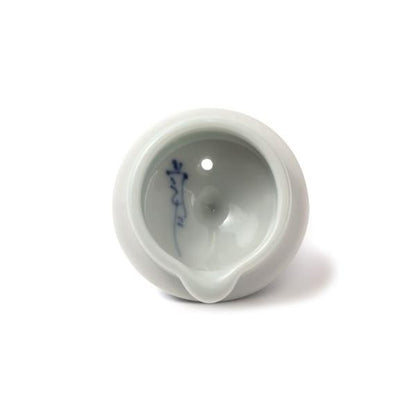 Souta Kiln Sometsuke Mini Sauce Pitcher – Floral Pattern, Saga Japan