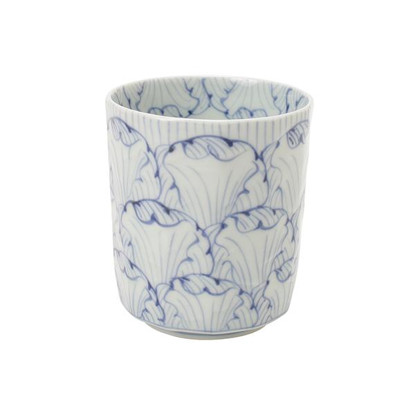 Souta Kiln Faceted Yunomi Teacup – Petal Pattern, Saga Japan