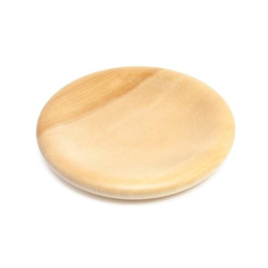 Kai Nobuo Studio Wooden Plate – 18cm, Made in Japan (Oita)