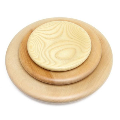 Kai Nobuo Studio Wooden Plate – 18cm, Made in Japan (Oita)