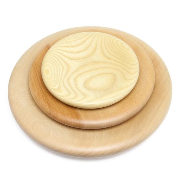 Kai Nobuo Studio Wooden Plate – 13.7cm, Made in Japan (Oita)