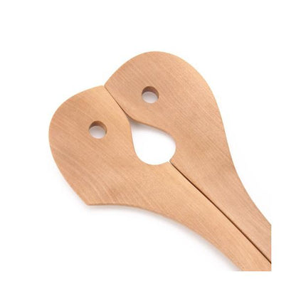 Kai Nobuo Studio Wooden Salad Servers “Katarai” – Made in Japan, Oita